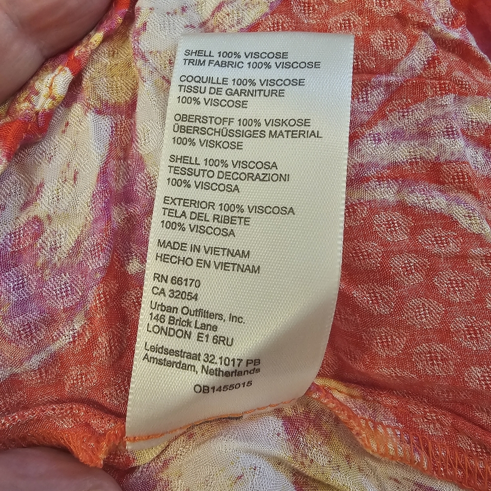 Multi-Coloured Free People Women's Printed Wisteria Maxi Dress - Picture 9 of 9